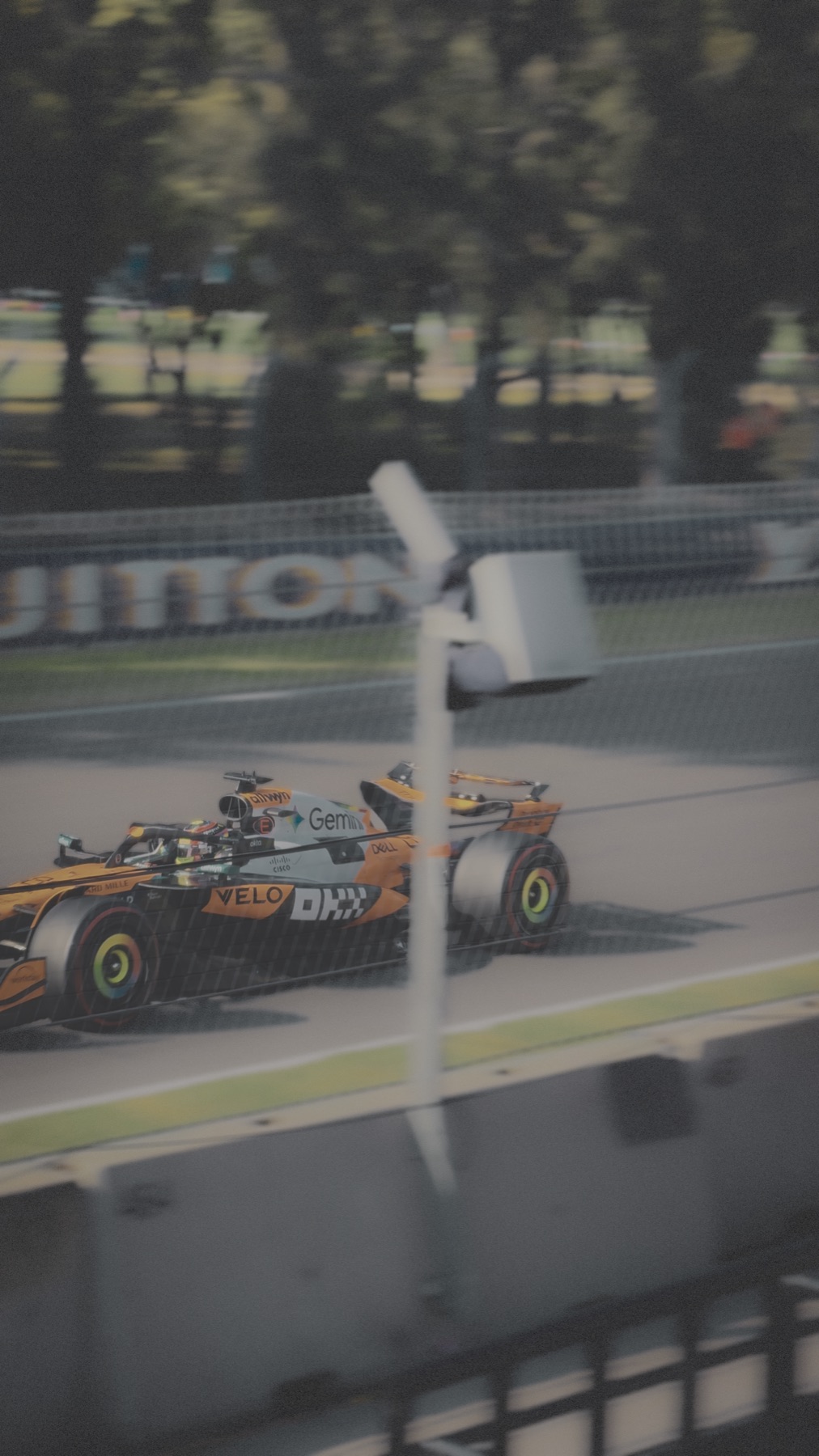 Lights out — Grand Prix